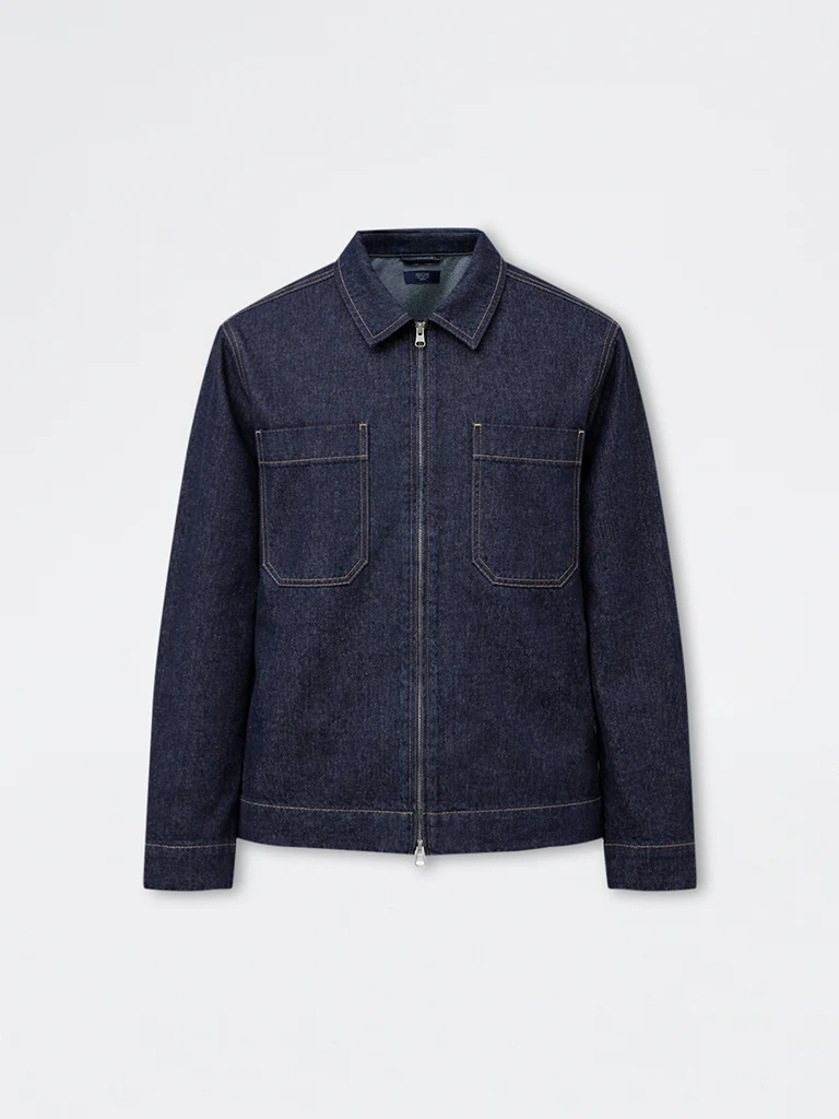 Ascot Blue Relaxed-Fit Denim Jacket - Image 5