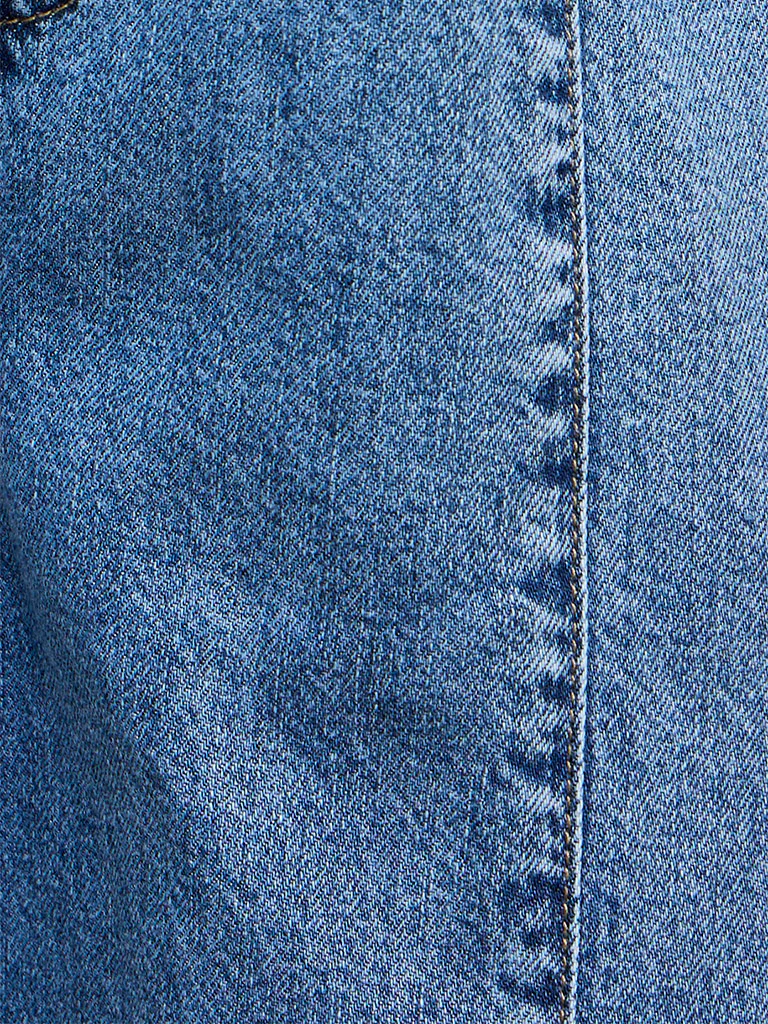 Gia Blue Mid-Rise Denim Trousers - Image 5