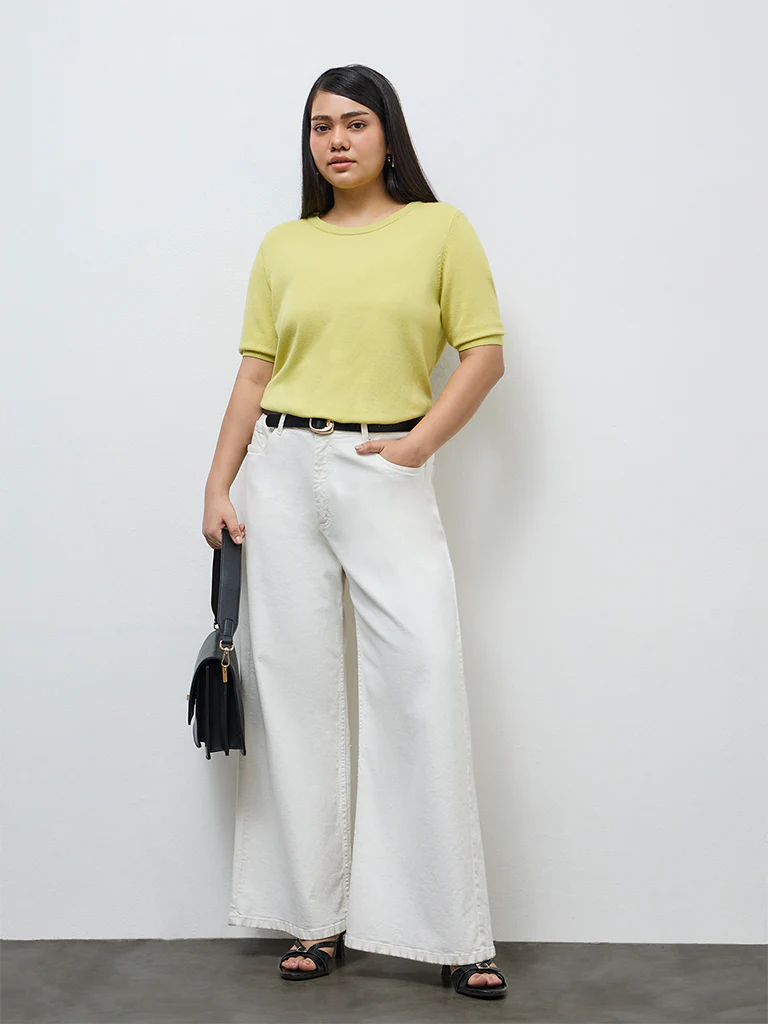 Gia Lime Solid Top - Image 2