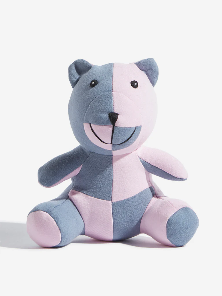 HOP Baby Girls Multicolour Bear Cotton Soft Toys - Pack of 2 - Image 4