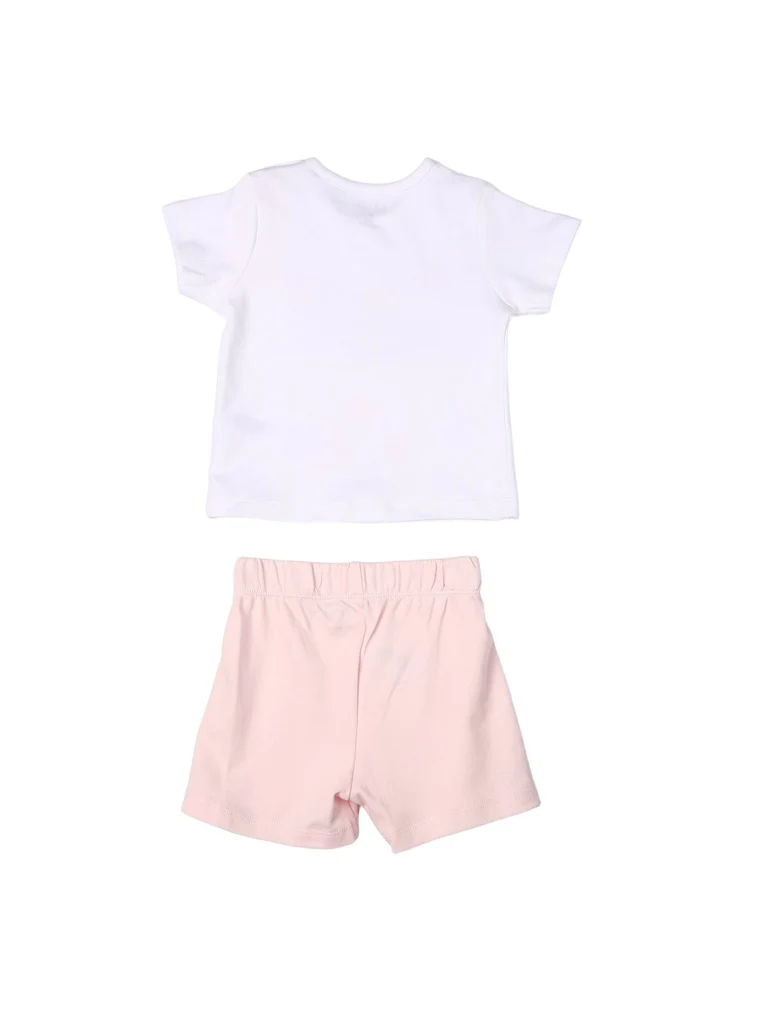 HOP Baby Girls Multicolour Printed Cotton T-Shirt and Shorts Set - Exclusive - Image 4