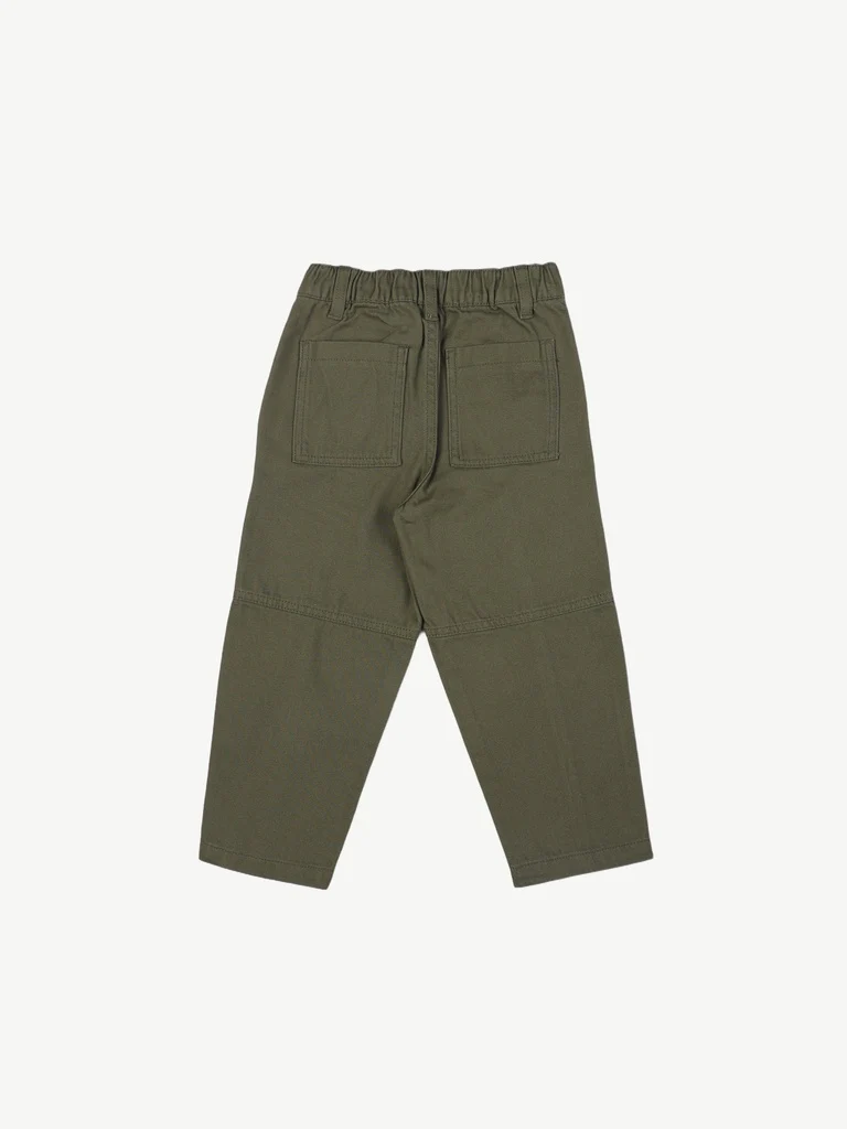 HOP Kids Boys Light Olive Mid Waist Straight Fit Jeans - Image 4