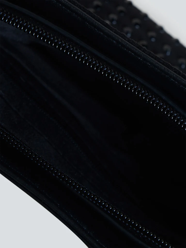 LOV Black Embellished Handbag - Image 3