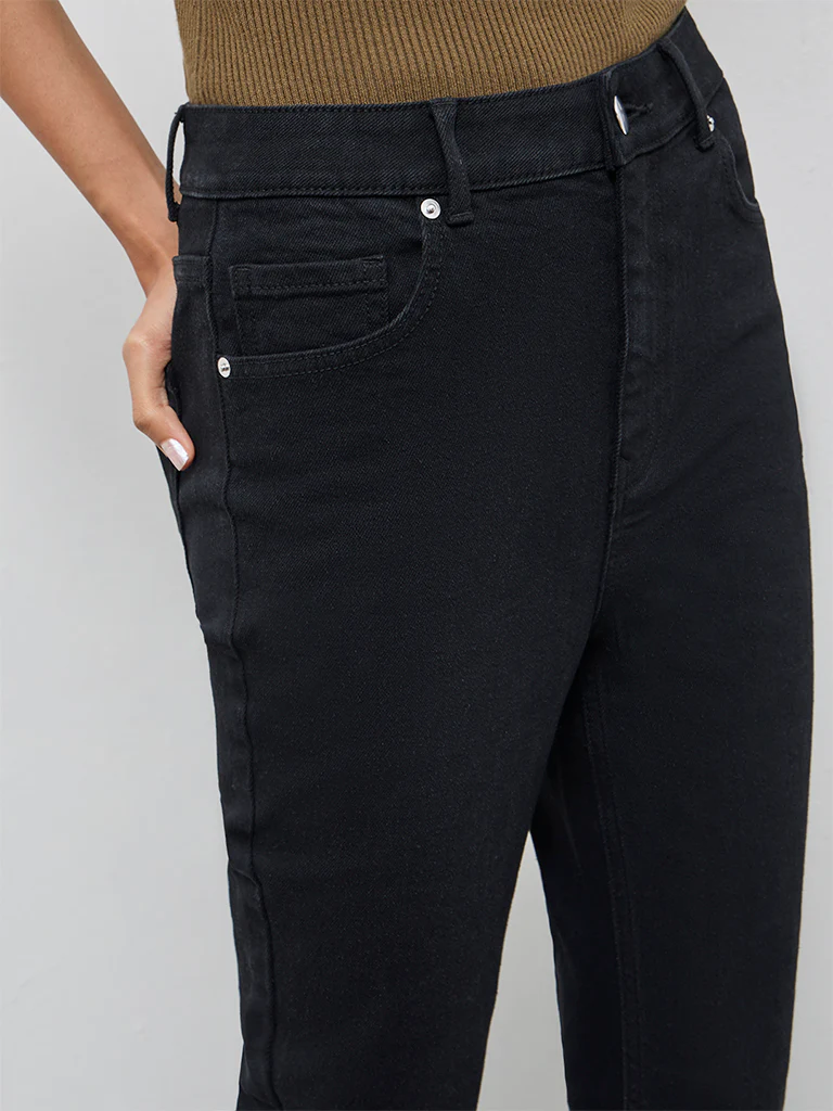LOV Black High-Rise Bootcut Jeans - Image 3