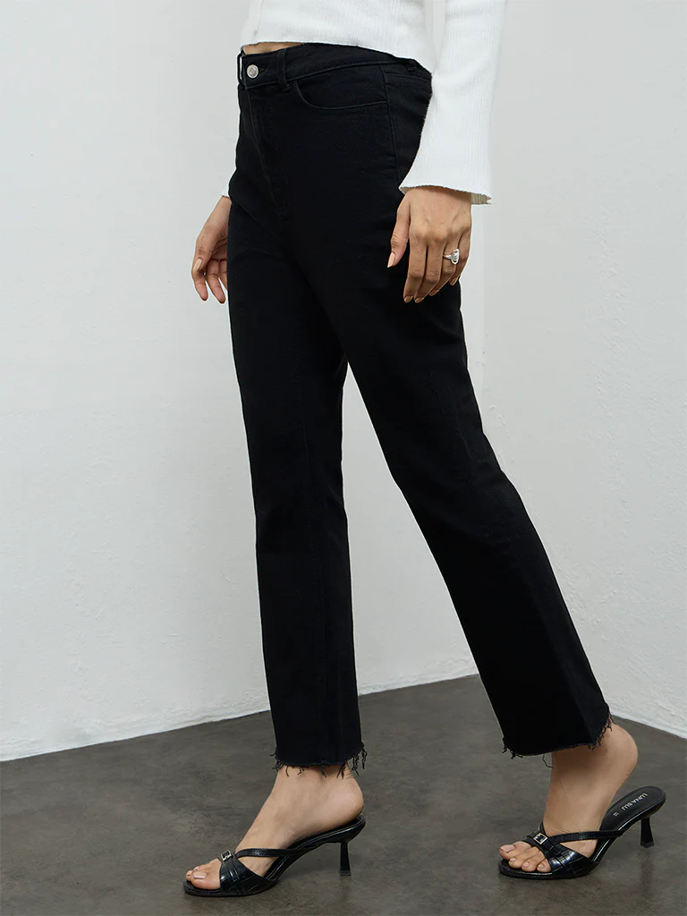 LOV Black High-Rise Jeans - Image 2
