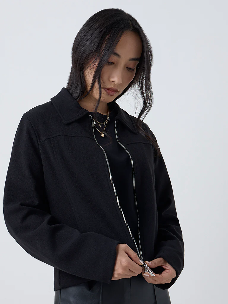 LOV Black Solid JacketĀ