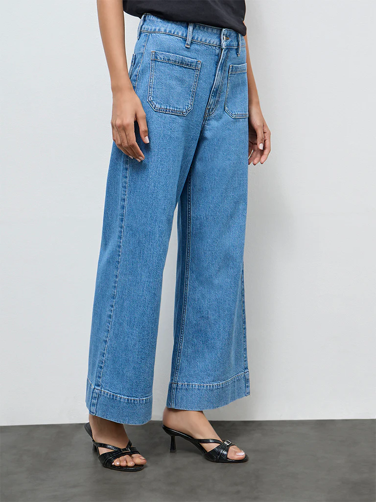 LOV Blue High-Rise Jeans - Image 2