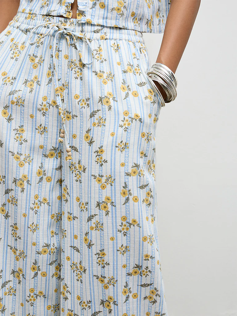 LOV Multicolor Floral Printed High-Rise Pants - Image 3