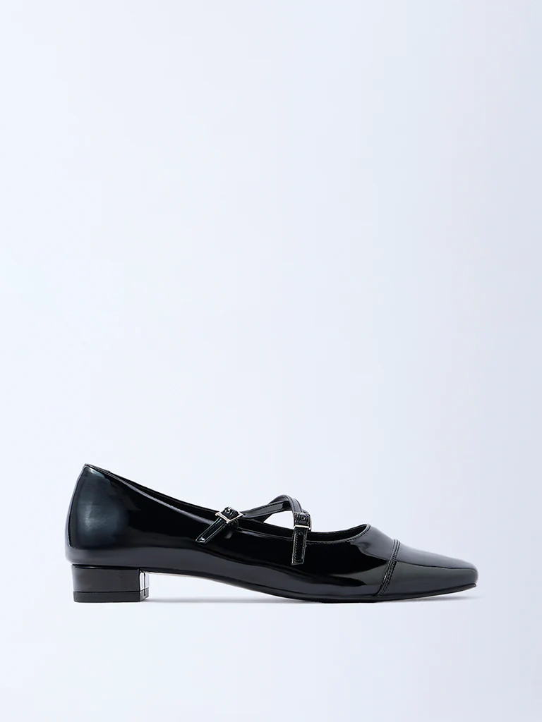 LUNA BLU Black Mary Jane Shoes