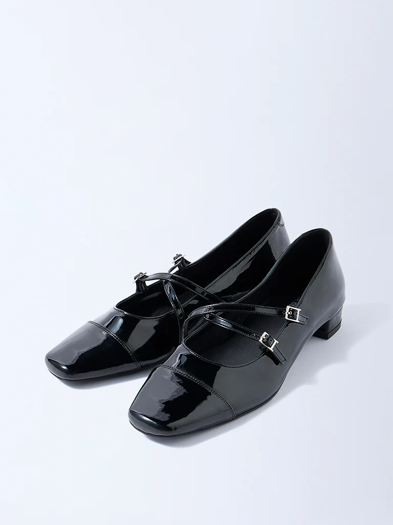 LUNA BLU Black Mary Jane Shoes - Image 2