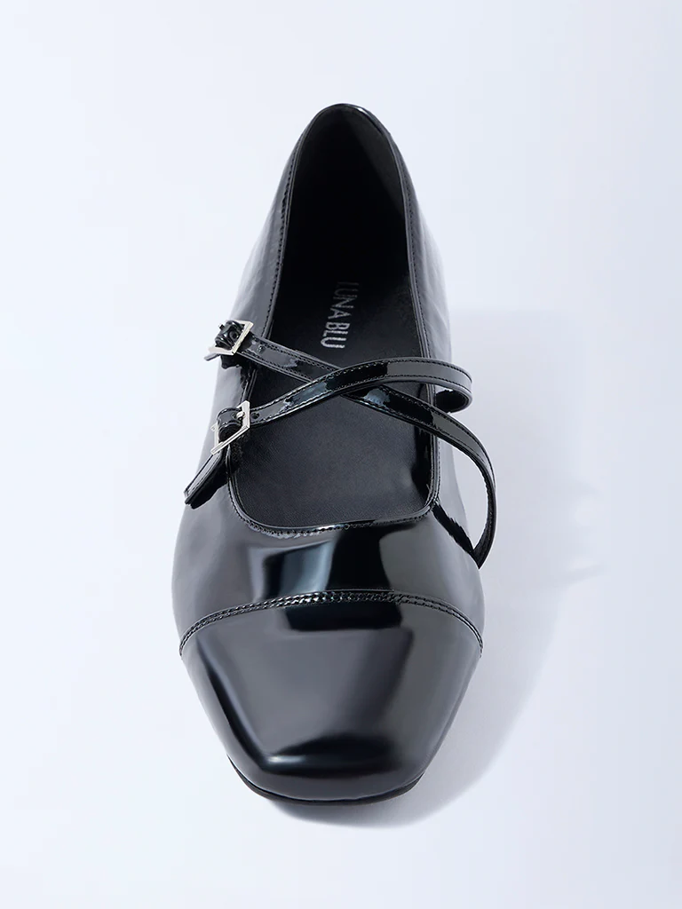LUNA BLU Black Mary Jane Shoes - Image 3