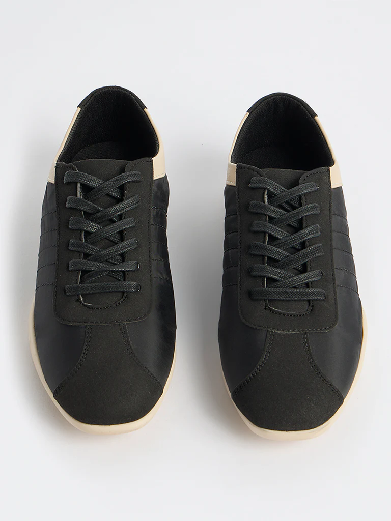 LUNA BLU Black Monotone Sneakers - Image 3