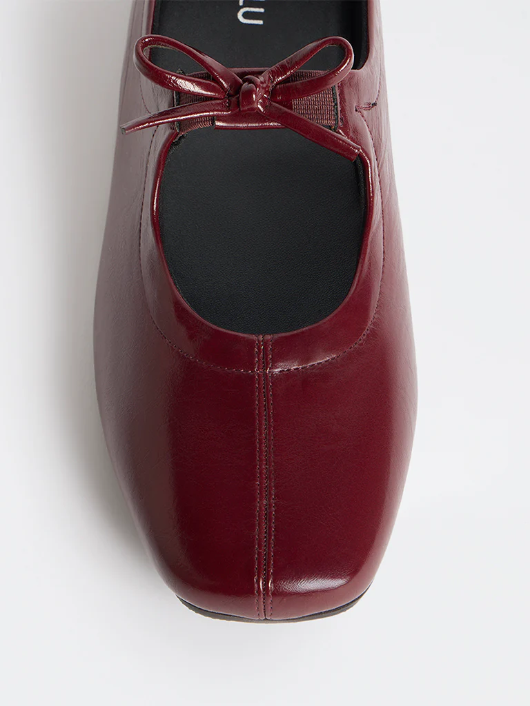 LUNA BLU Burgundy Mary Jane Shoes - Image 3