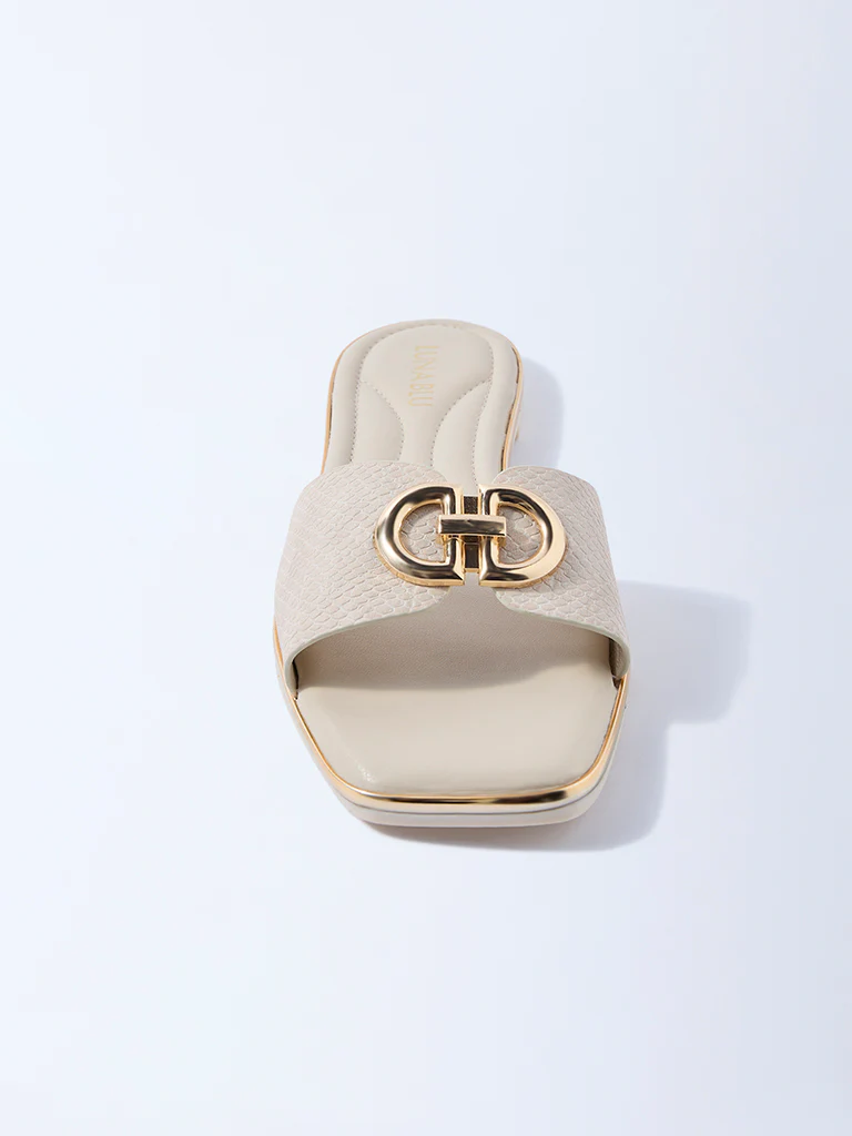 LUNA BLU Ivory Hardware-Detailed Slides - Image 3