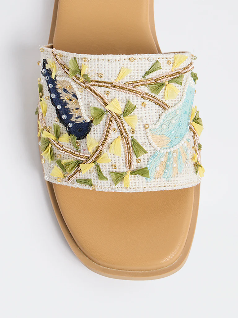 LUNA BLU Multicolour Nature-Inspired Slides - Image 3