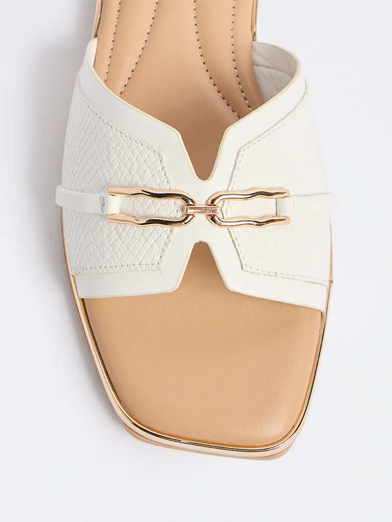 LUNA BLU White Hardware Detailed Slides - Image 3