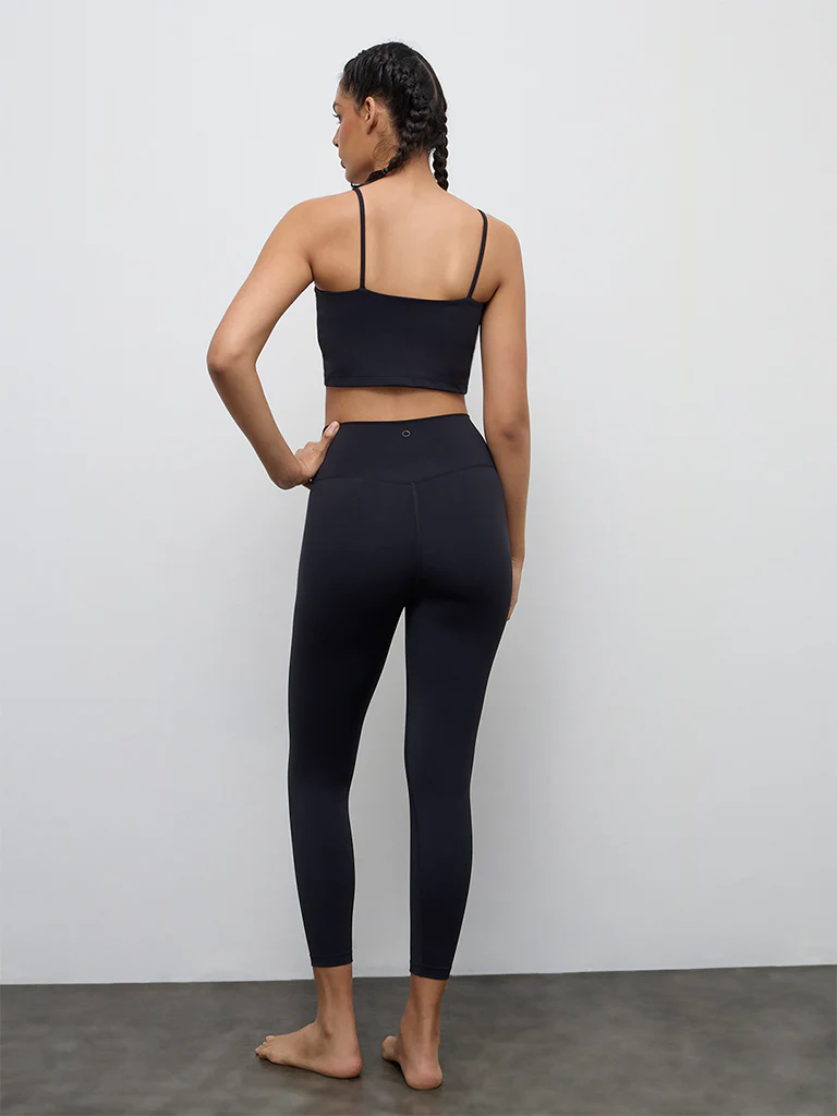 Nuoflexx Black High Rise Yoga Pants - Image 4