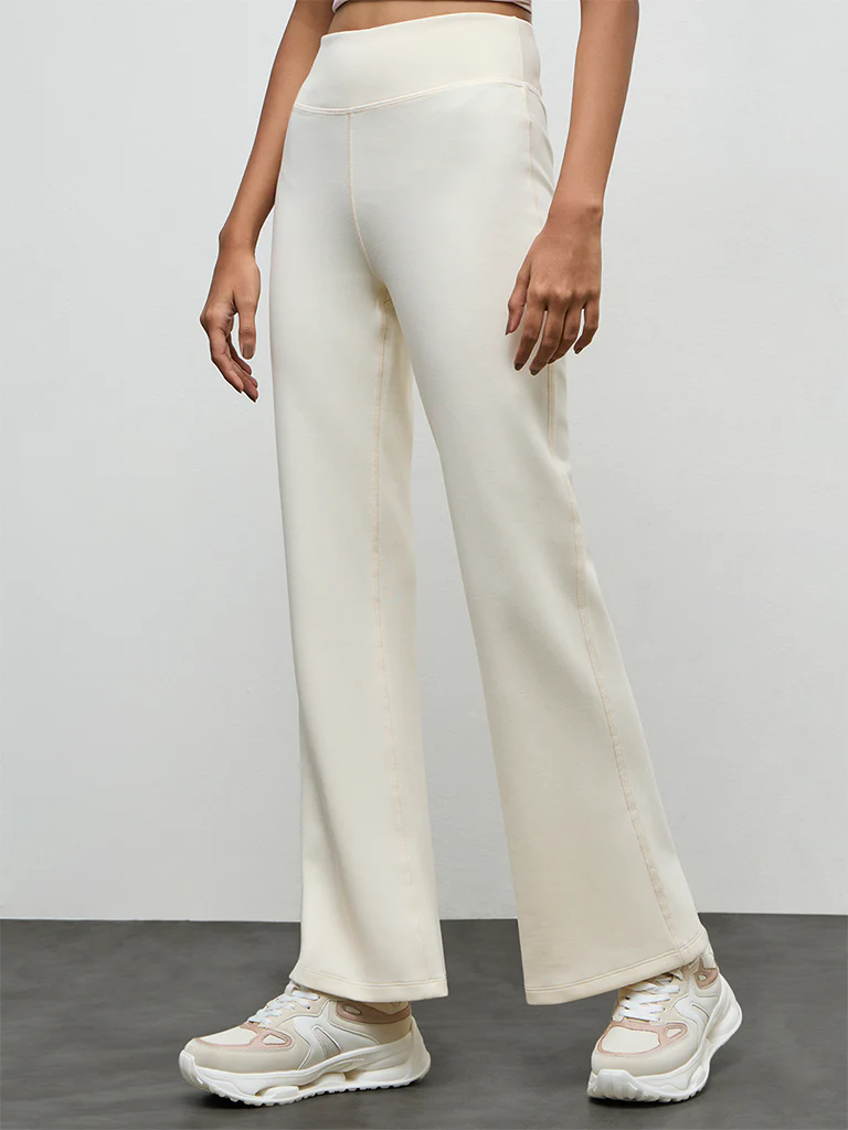 Nuoflexx Cream High-Rise Pants - Image 2