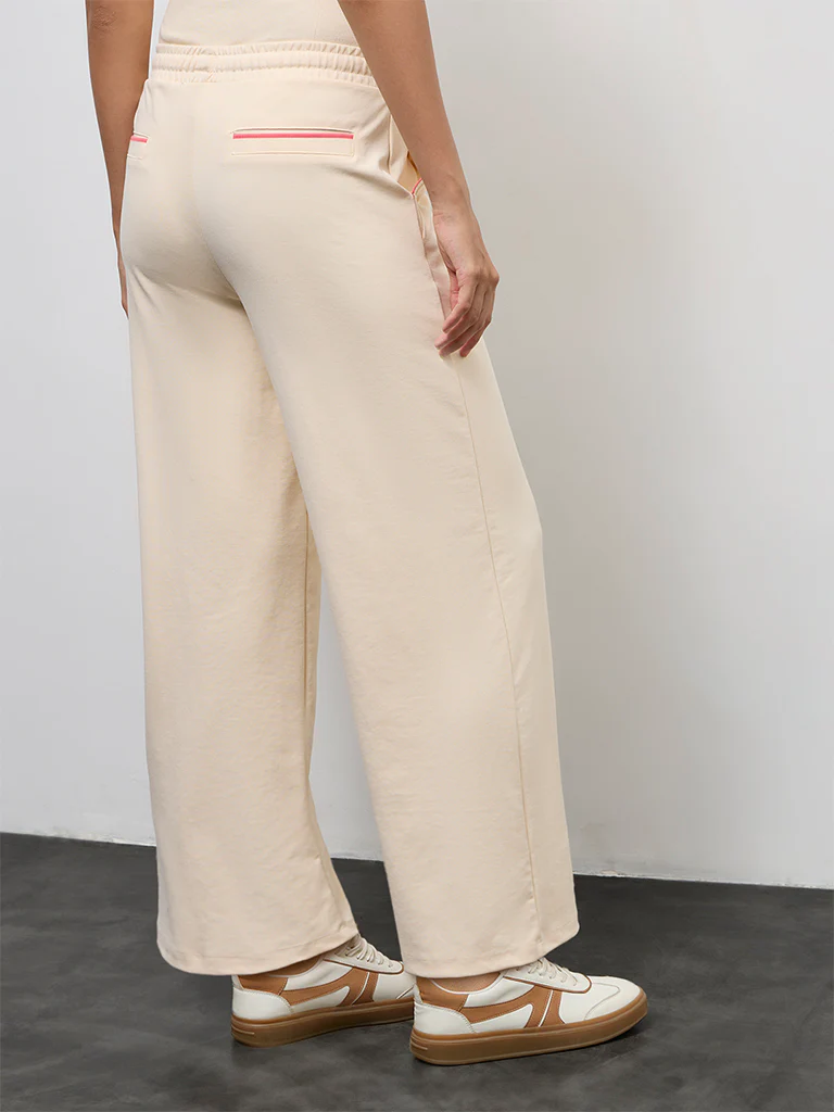 Nuoflexx Cream High-Rise Pants - Image 4