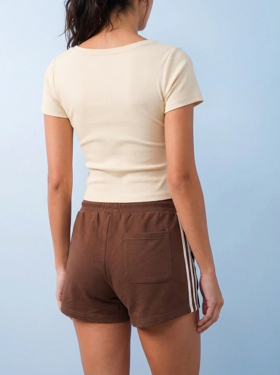 Nuoflexx Cream Ribbed Top - Image 4