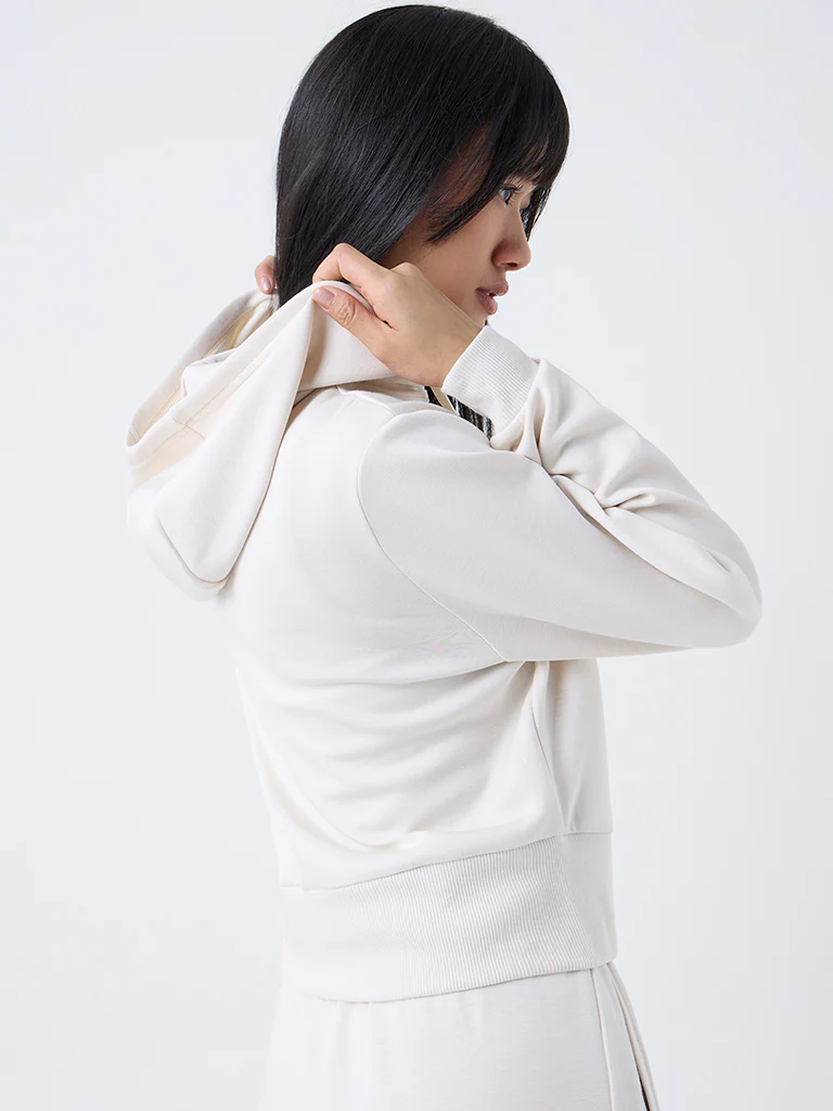 Nuoflexx Cream Solid Jacket - Image 4