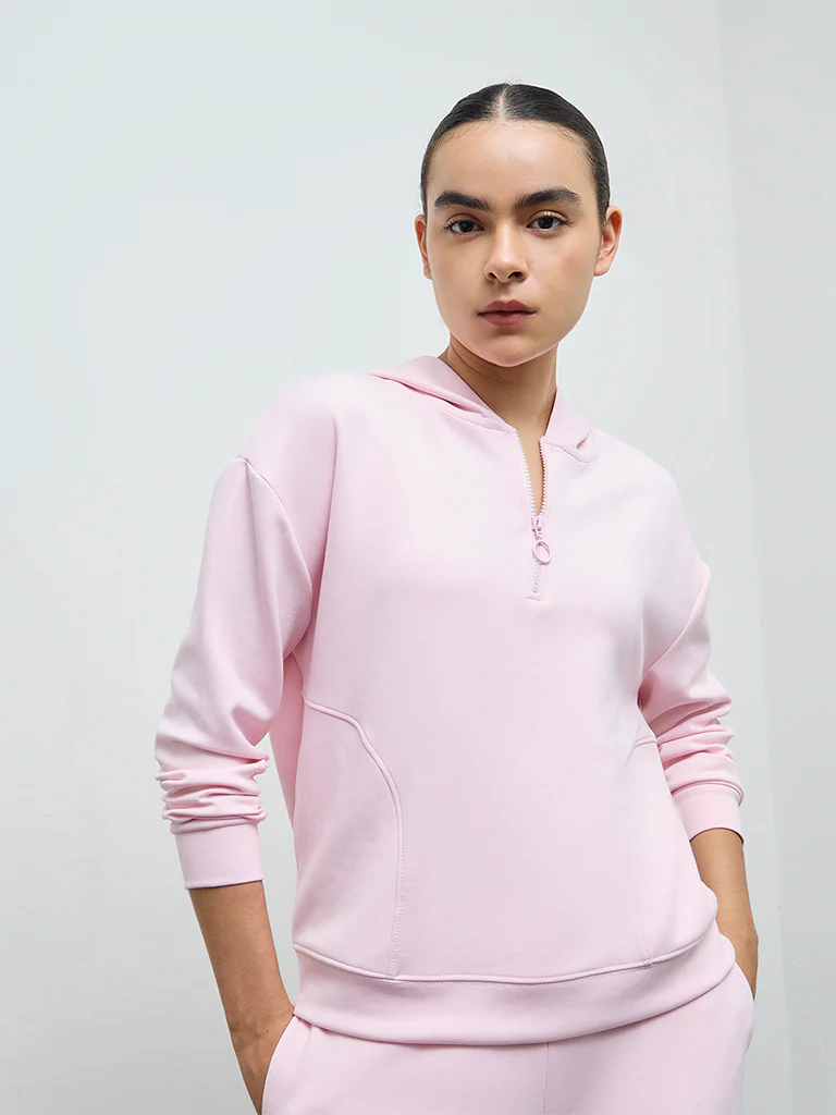 Nuoflexx Light Pink Hoodie