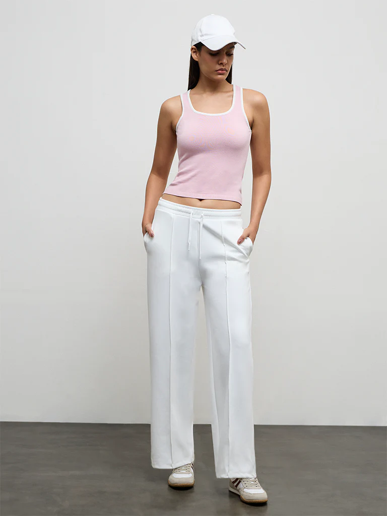 Nuoflexx Light Pink Knit Top - Image 2