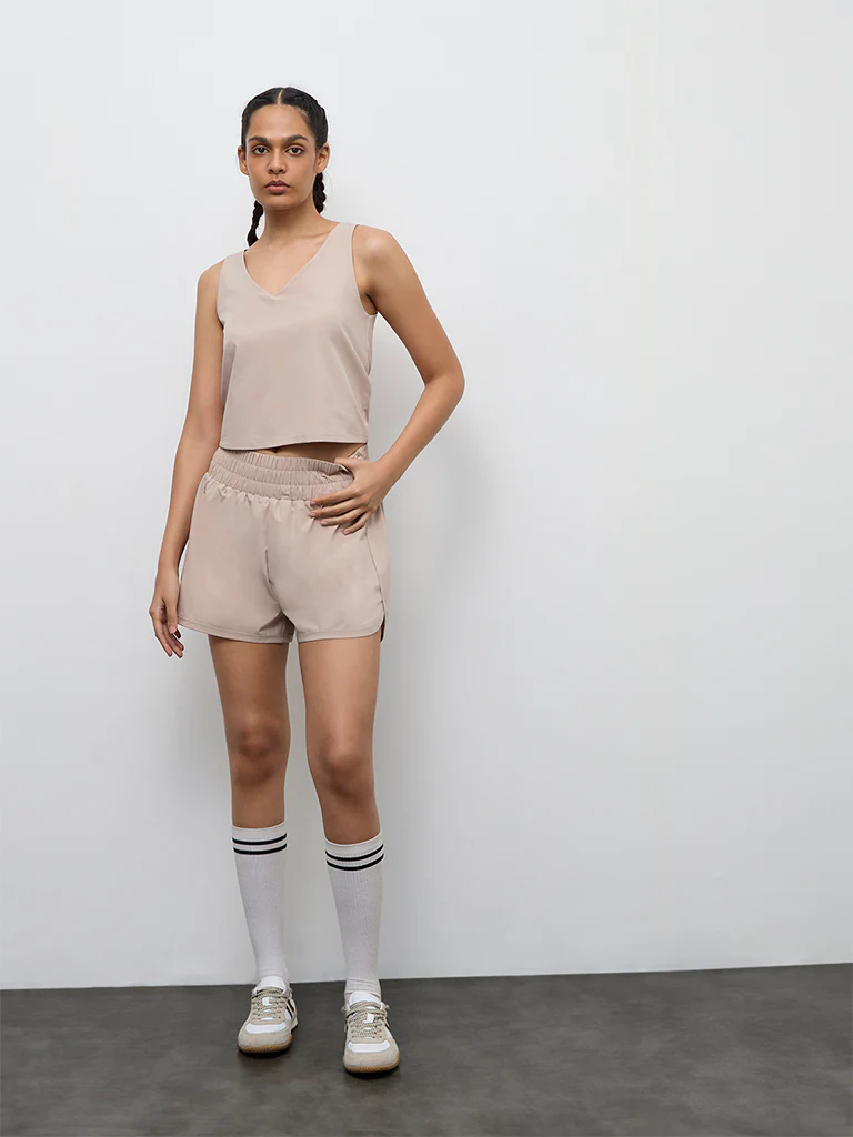 Nuoflexx Light Taupe Top - Image 2