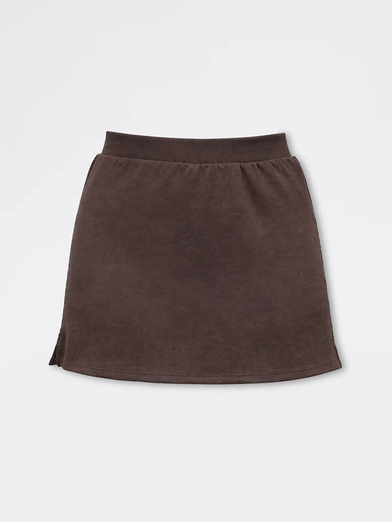Nuoflexx Olive Solid High-Rise Skorts - Image 5
