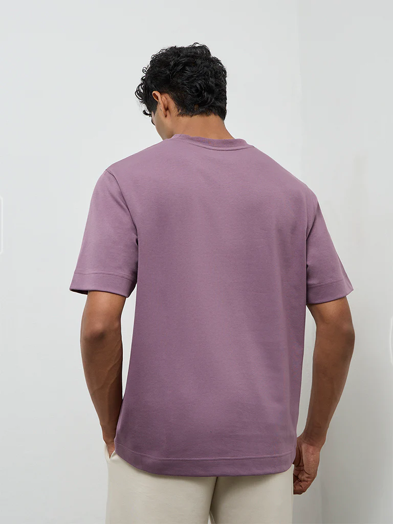 Nuoflexx Purple Relaxed-Fit T-Shirt - Image 5
