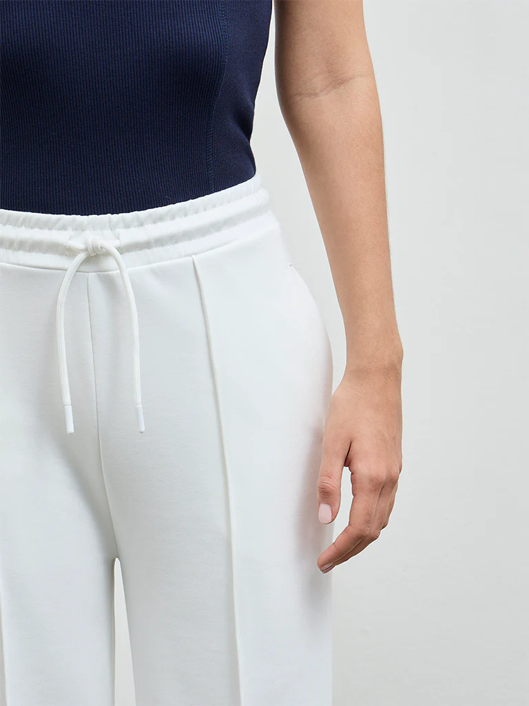 Nuoflexx White High-Rise Pants - Image 3