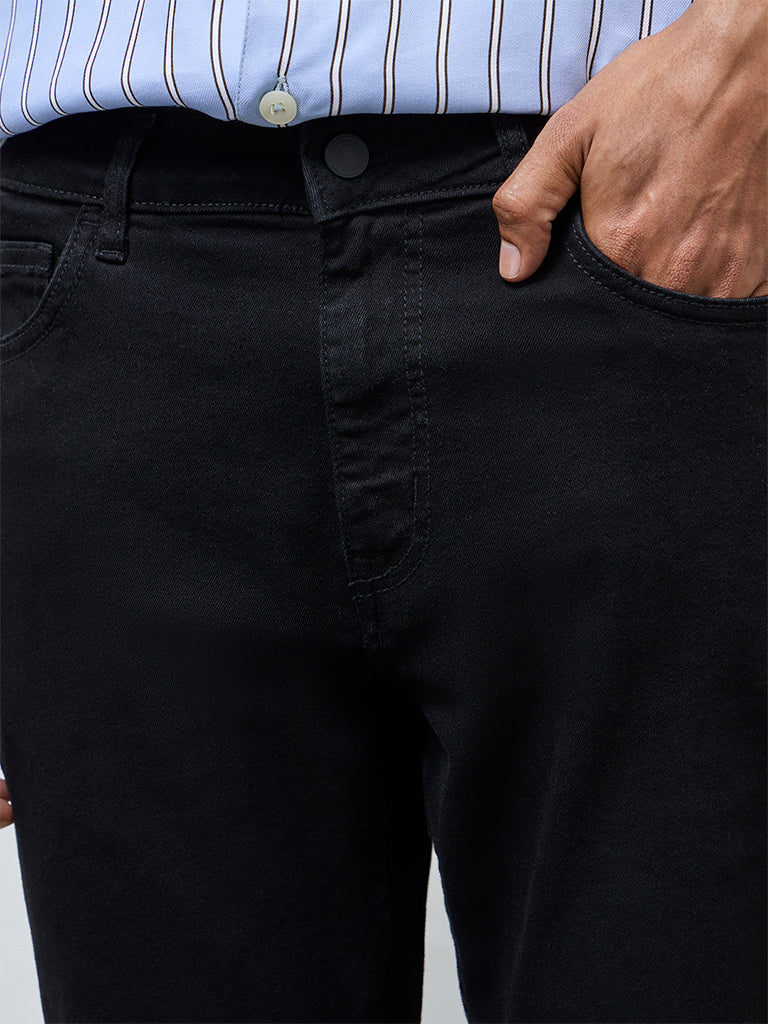 Nuon Black Rodeo Slim-Fit Mid-Rise Jeans - Image 3