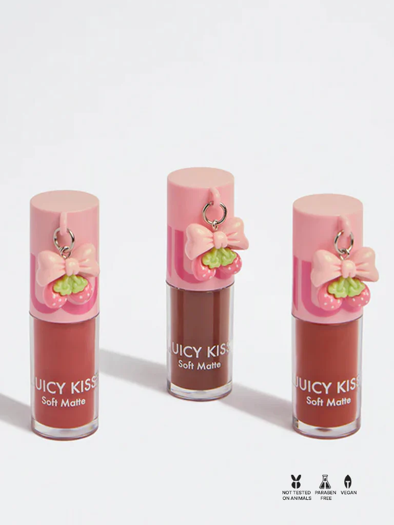 Nuon Juicy Kiss Lip Colour - Strawberry - 4 ml - Image 4