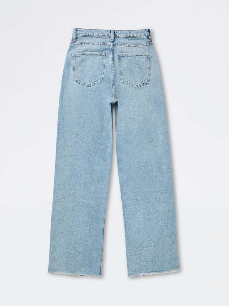 Nuon Light Blue High-Rise Jeans - Image 2