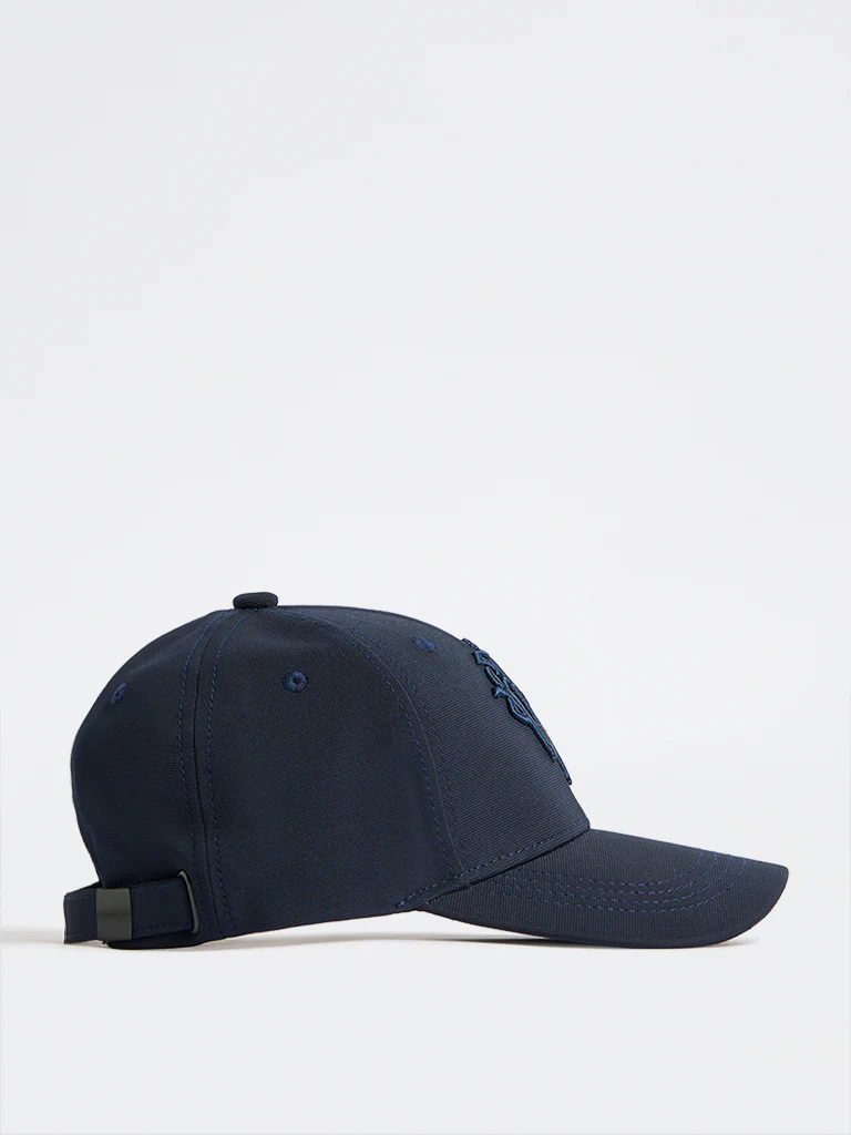 Nuon Navy Monogram Baseball Cap - Image 2