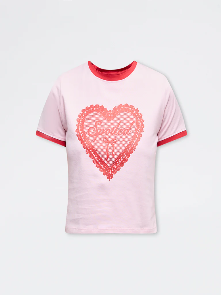 Nuon Pink Printed Cotton-Blend T-Shirt - Image 5
