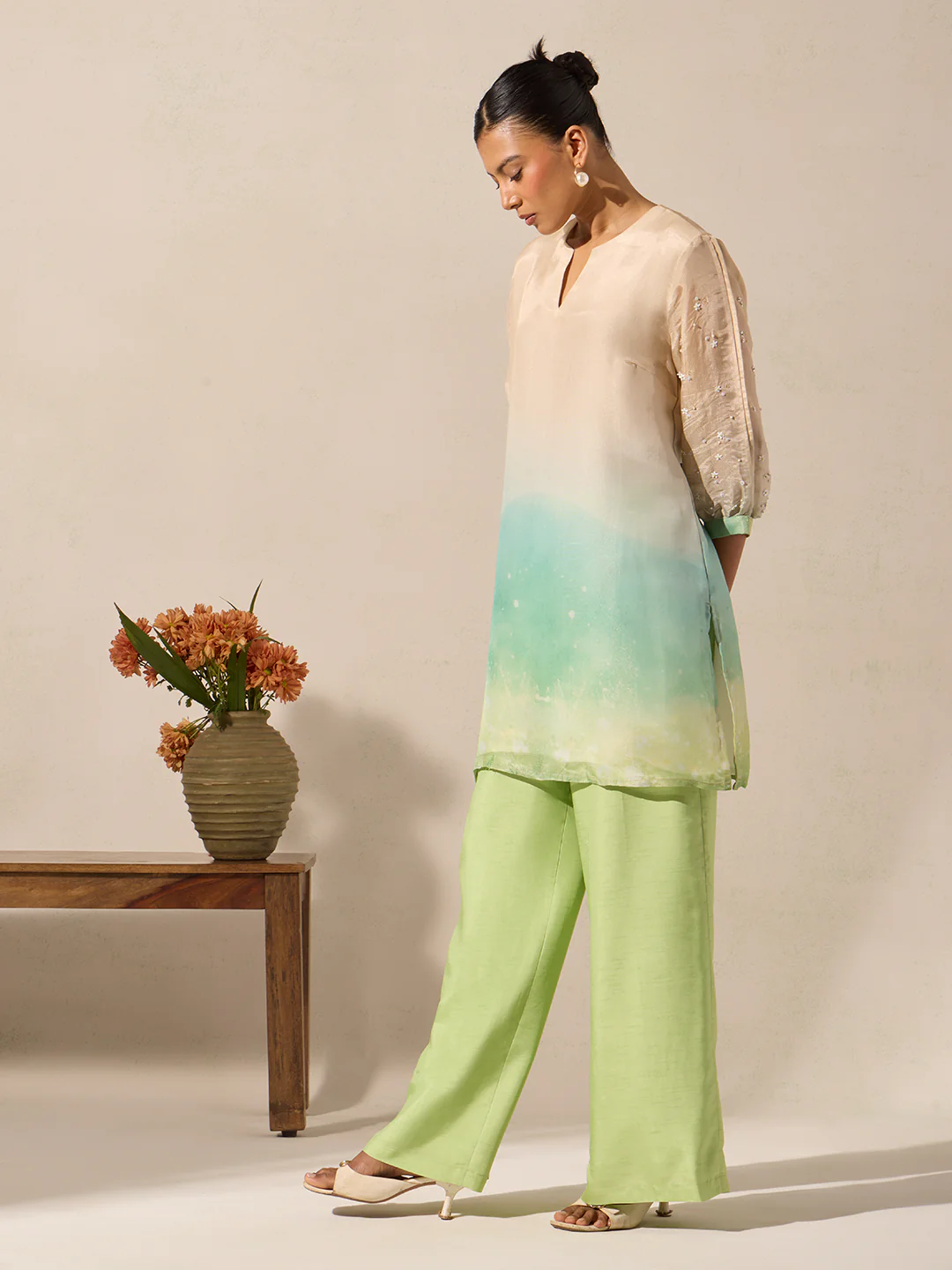 Ombre Kurta - Multicolour