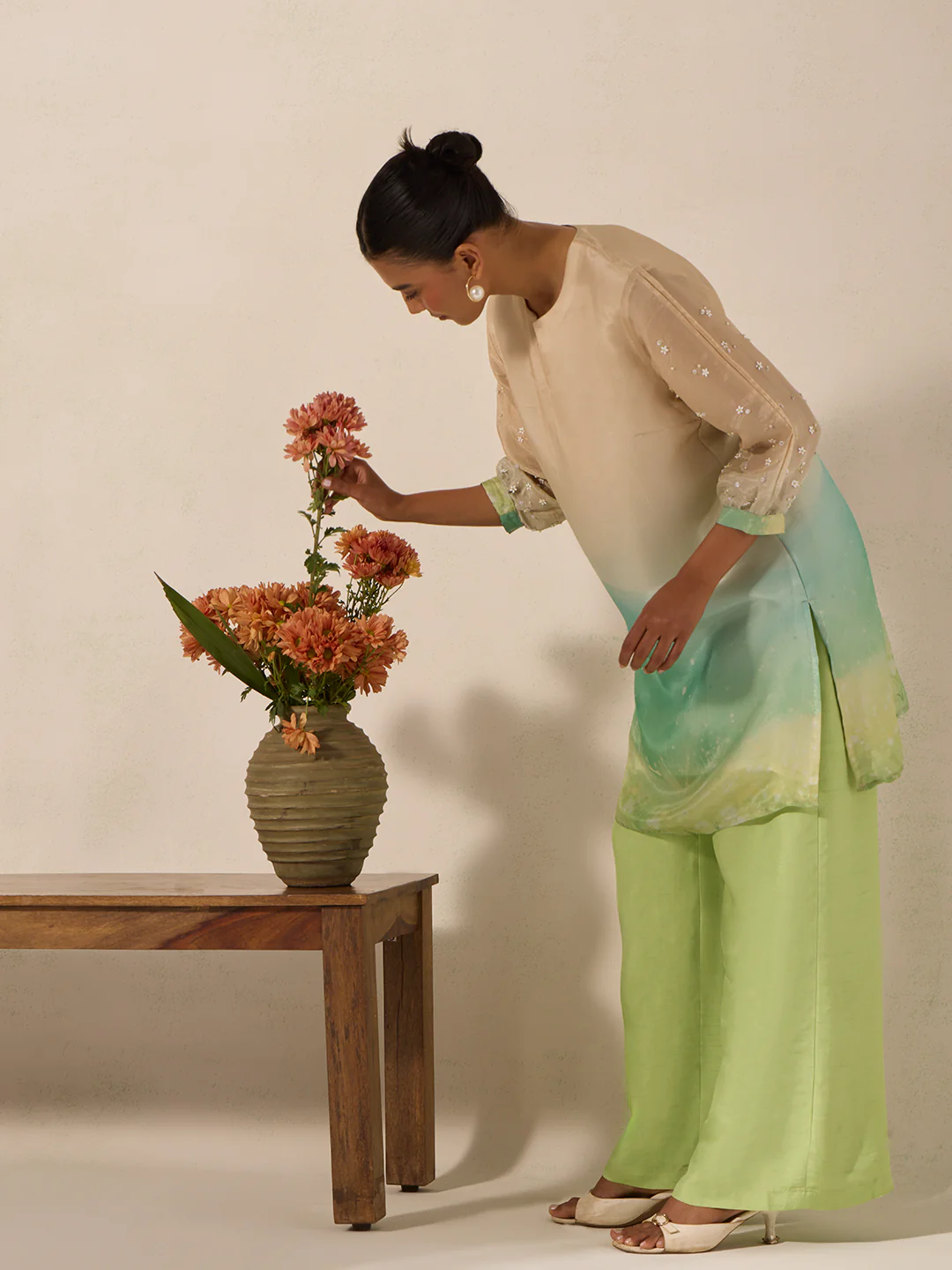 Ombre Kurta - Multicolour - Image 3