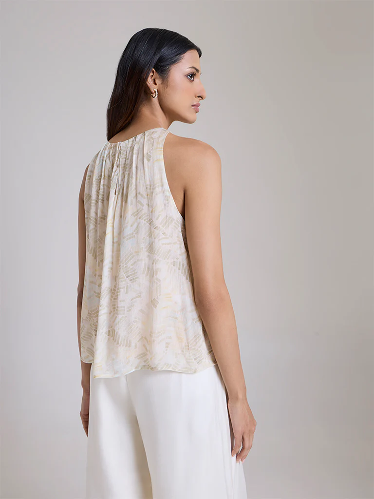 Printed Top β Ivory - Image 4