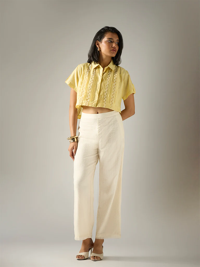 Shirt with Camisole β Yellow - Image 2