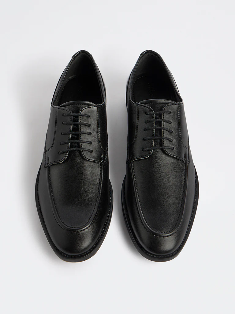 SOLEPLAY Black Derby Shoes - Image 2