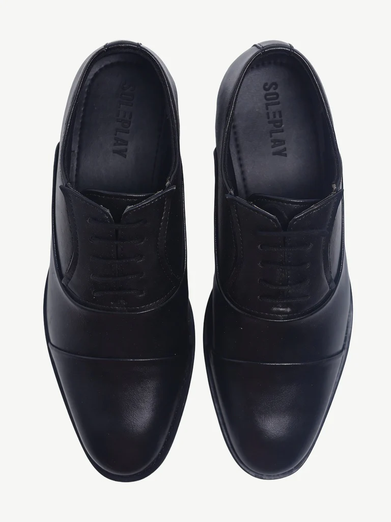 SOLEPLAY Black Formal Oxford Shoes - Image 3