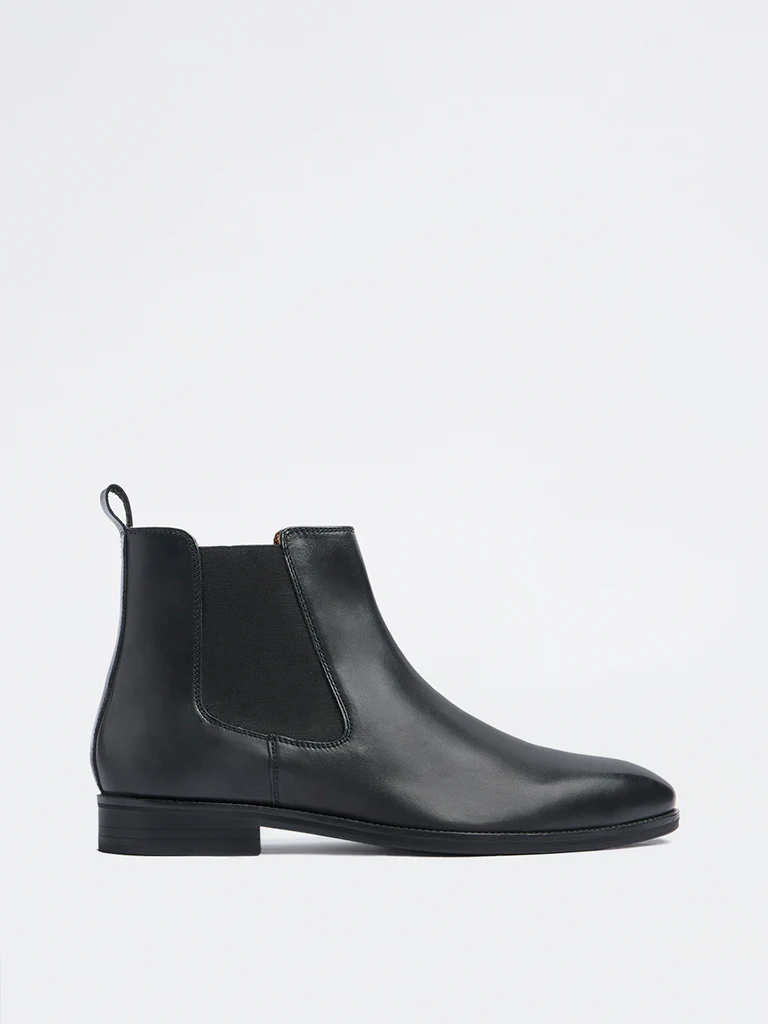 SOLEPLAY Black Leather Chelsea Boots - Image 2