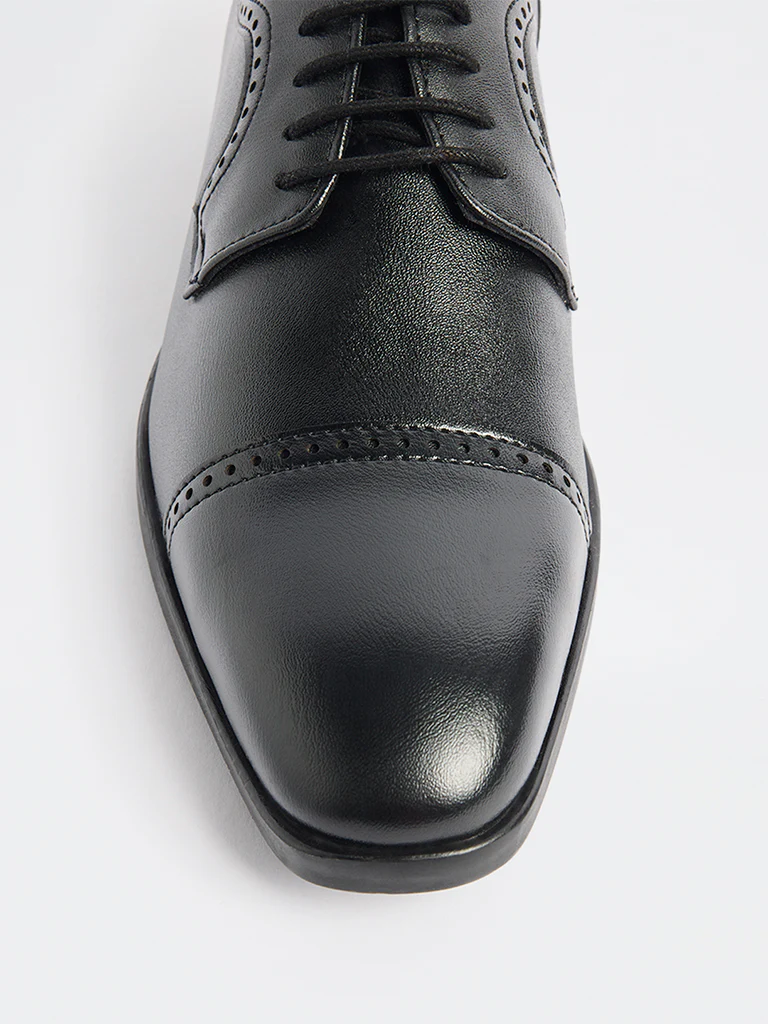 SOLEPLAY Black Oxford Shoes - Image 4