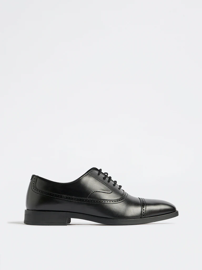 SOLEPLAY Black Oxford Shoes - Image 2