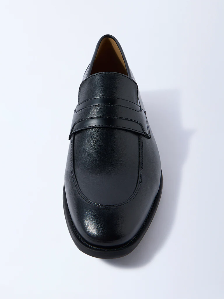 SOLEPLAY Black Penny Loafers - Image 3