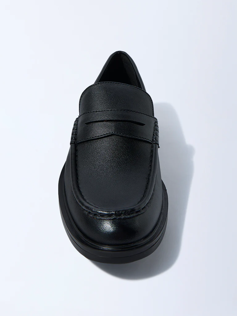 SOLEPLAY Black Penny Loafers - Image 3