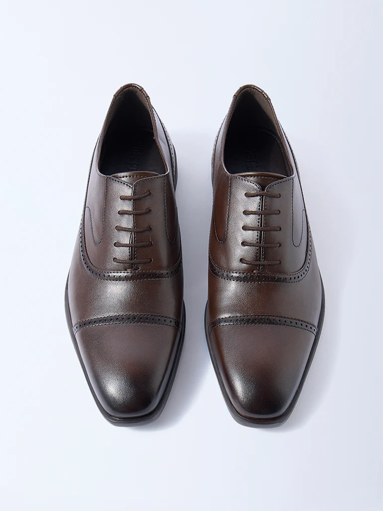 SOLEPLAY Brown Oxford Shoes - Image 2
