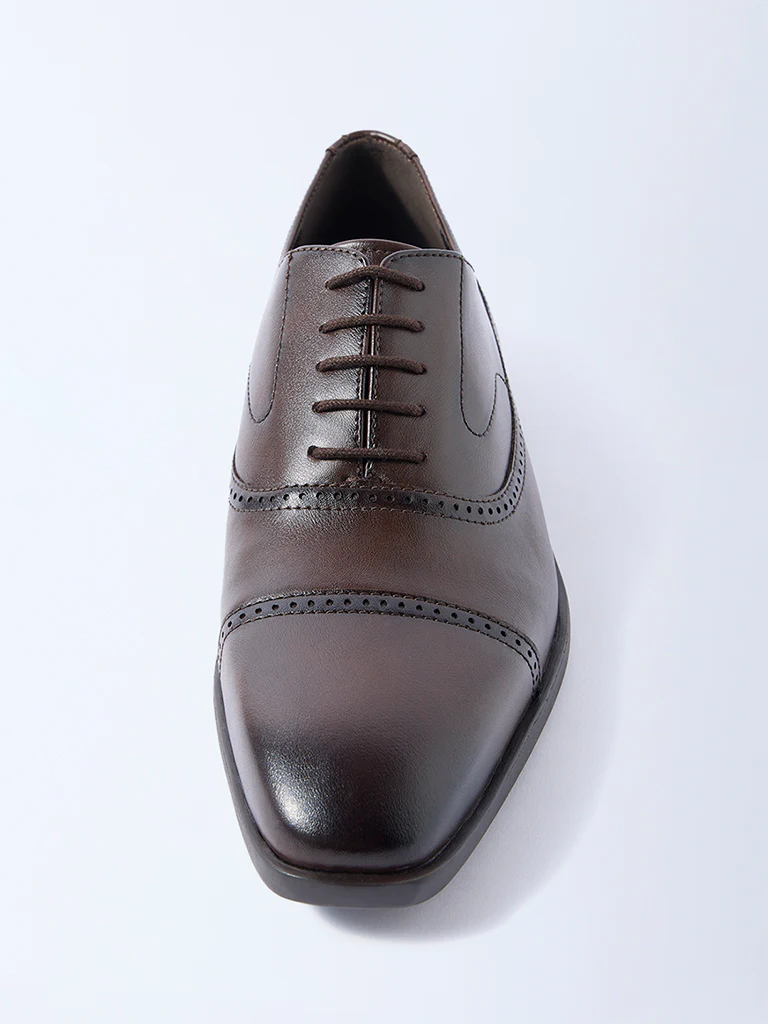 SOLEPLAY Brown Oxford Shoes - Image 3