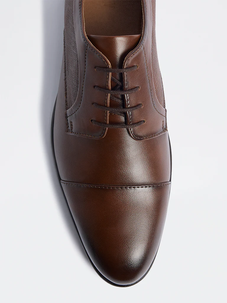 SOLEPLAY Brown Oxford Shoes - Image 3